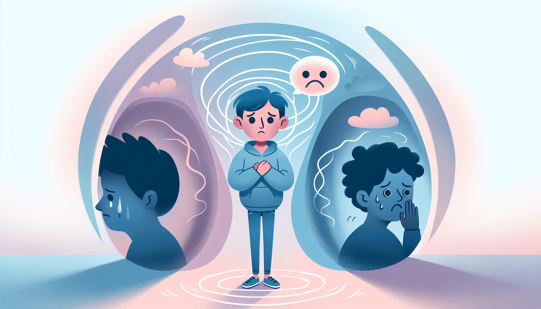 An illustration highlighting the signs of emotional bullying.