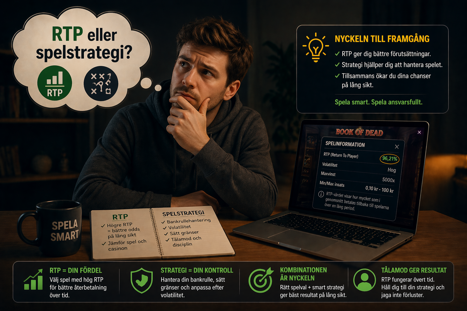 RTP eller strategi – hur return to player och spelstrategi påverkar dina chanser i slots och casino