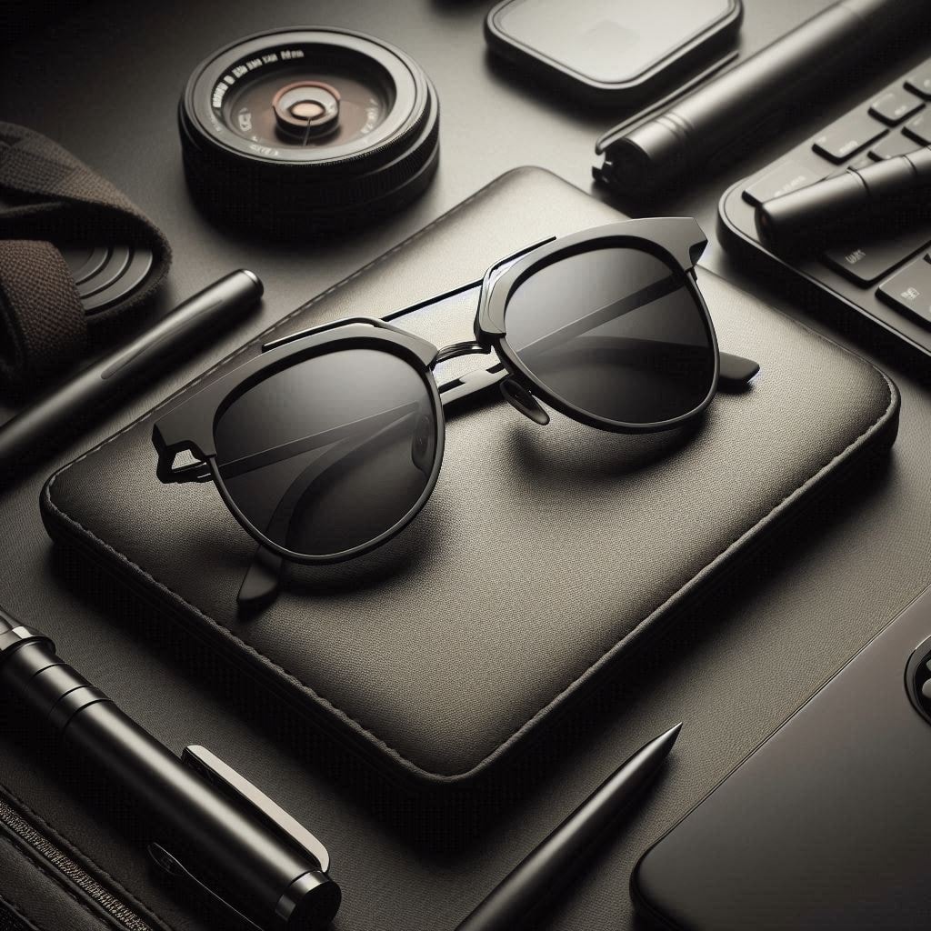 Matte Black Titanium Glasses | Phifinery