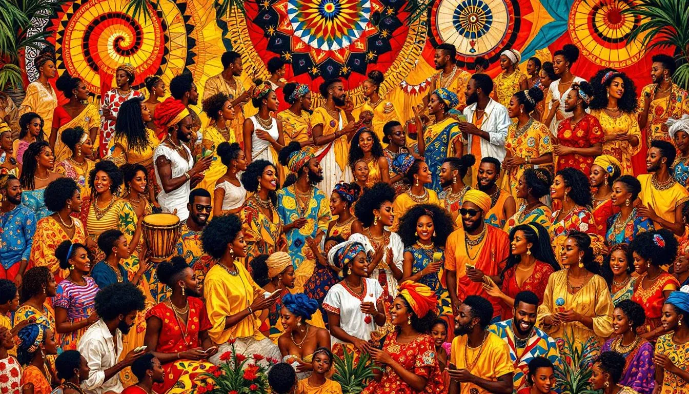 A cultural festival celebrating African heritage and identity.