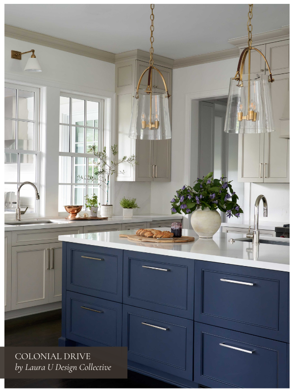 Julian pendants in Colonial Drive