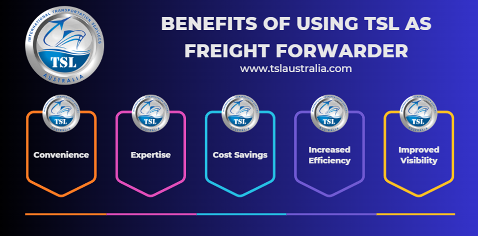 Benefits of Using TSL Australia as Freight Forwarder