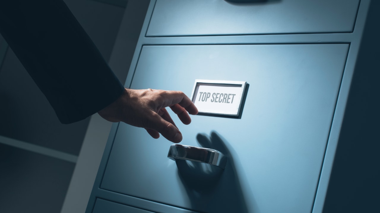 top secret filing cabinet, data breach