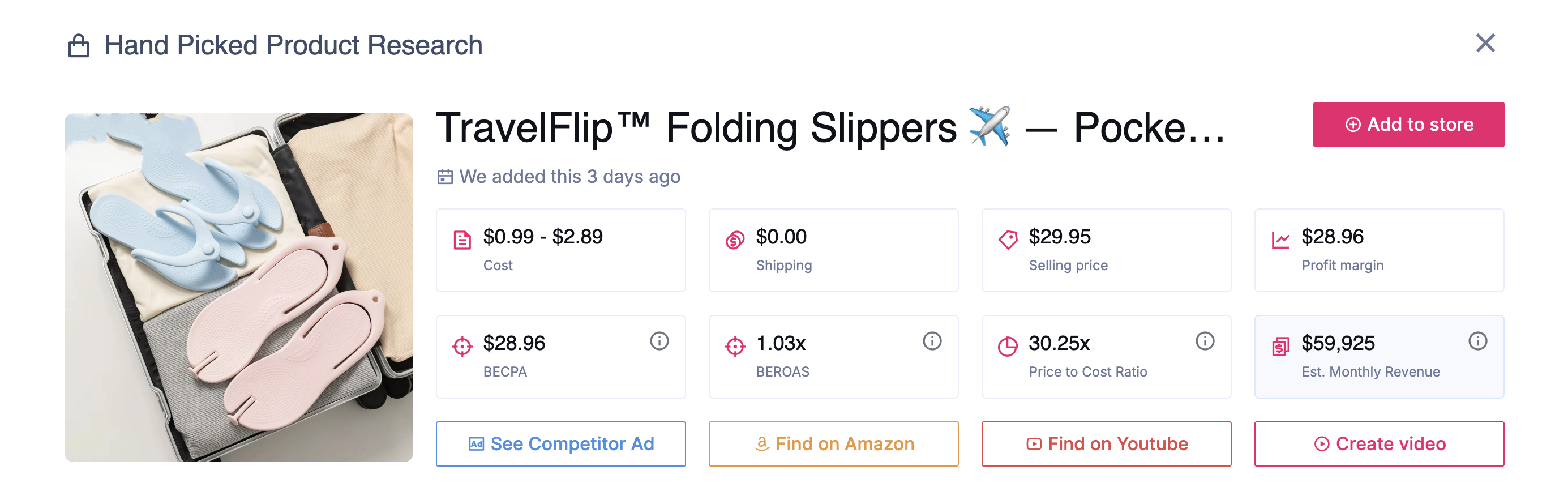 TravelFlip Folding Slippers