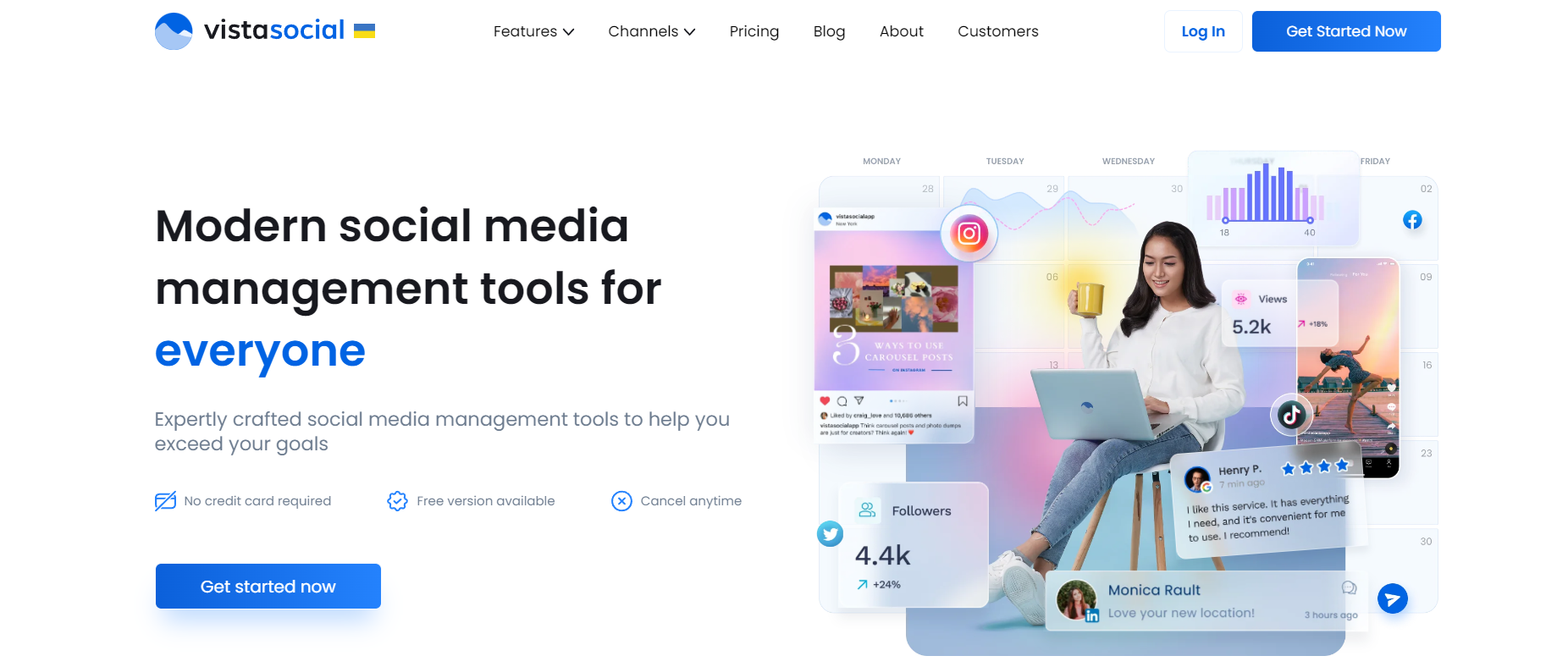 VistaSocial- Modern Social Media Management Tools for Everyone