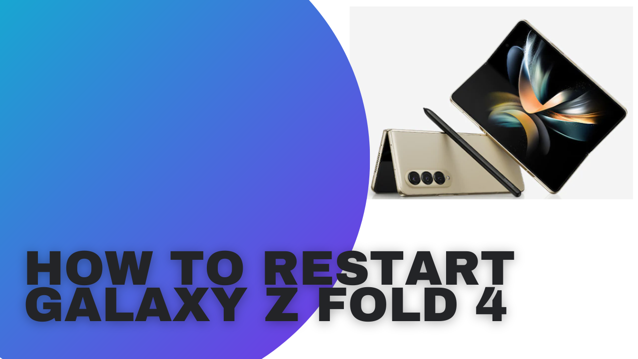 soft reset a Samsung Galaxy Z Fold 4?
