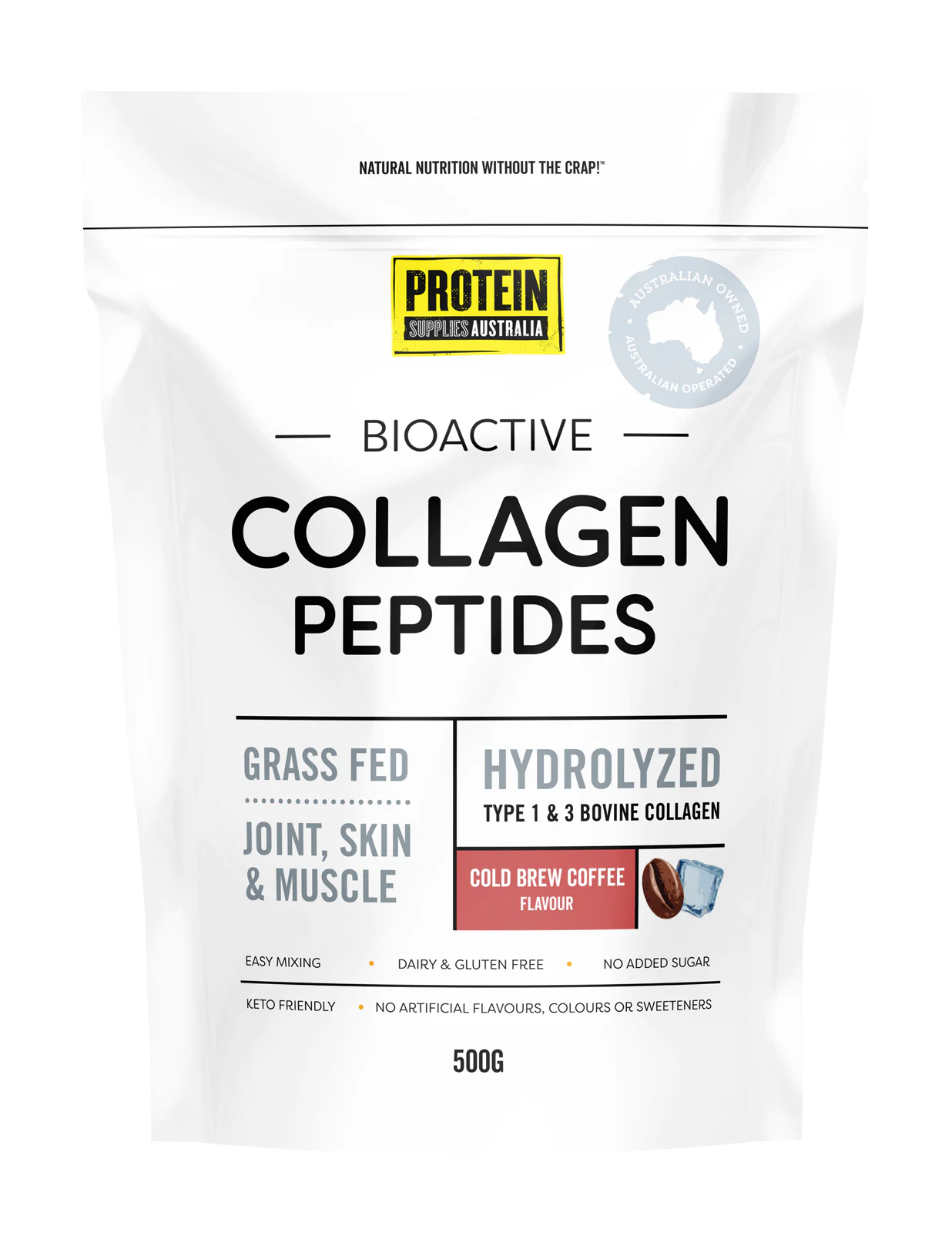 collagen peptides, collagen powder, skin aging