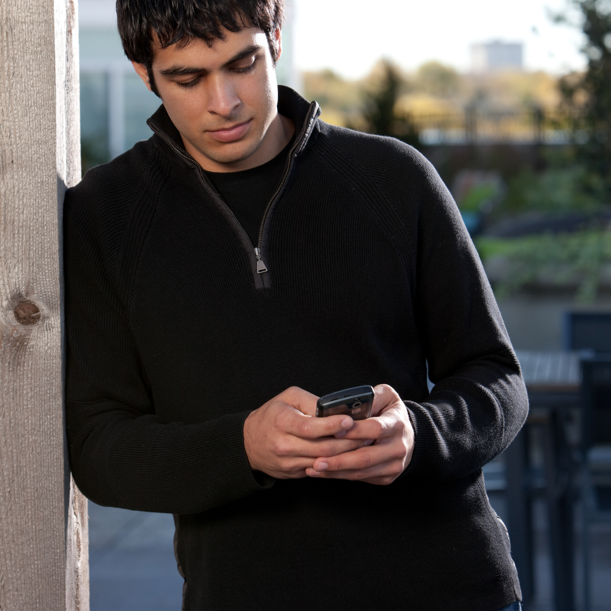 Man on Phone: Featured In: Signs He's Cheating On His Phone