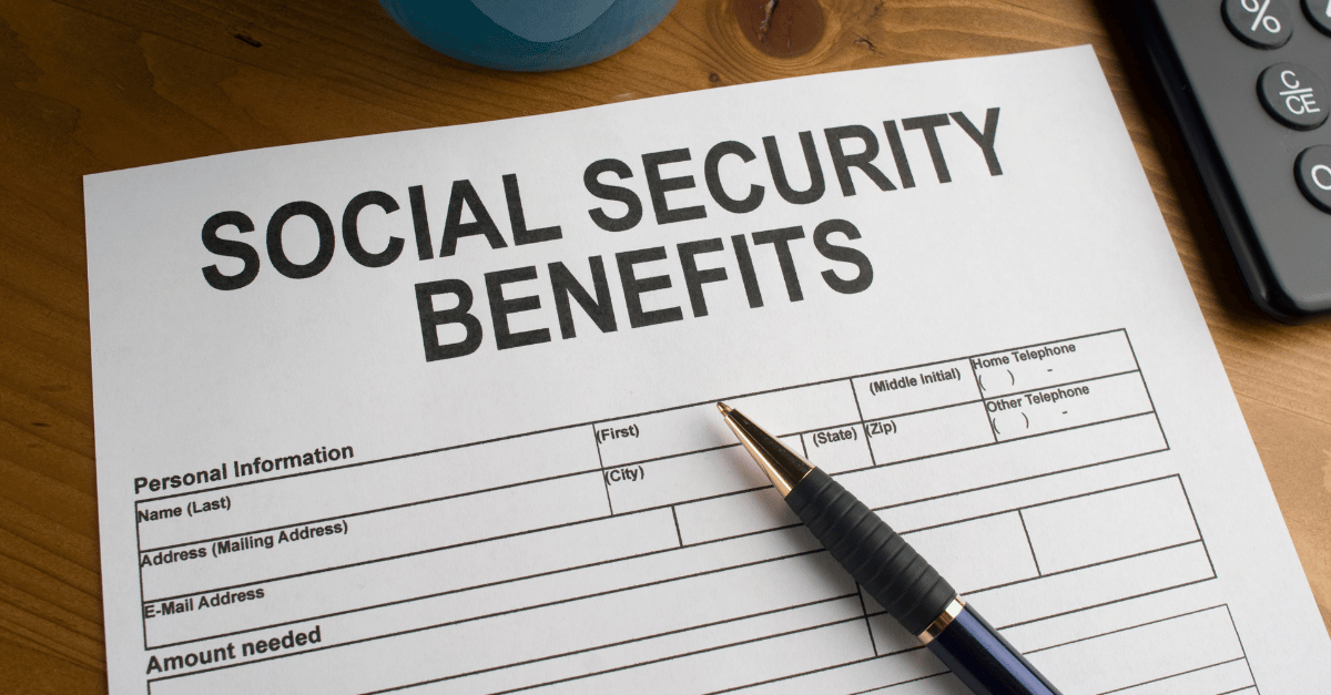 Applying for social security benefits 