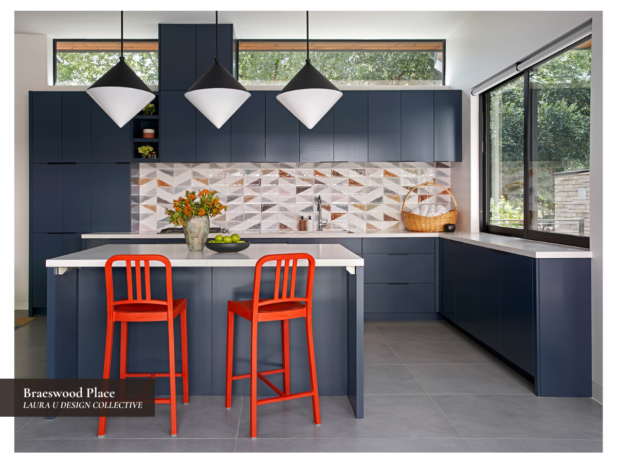 kitchen designed by Laura U Design Collective