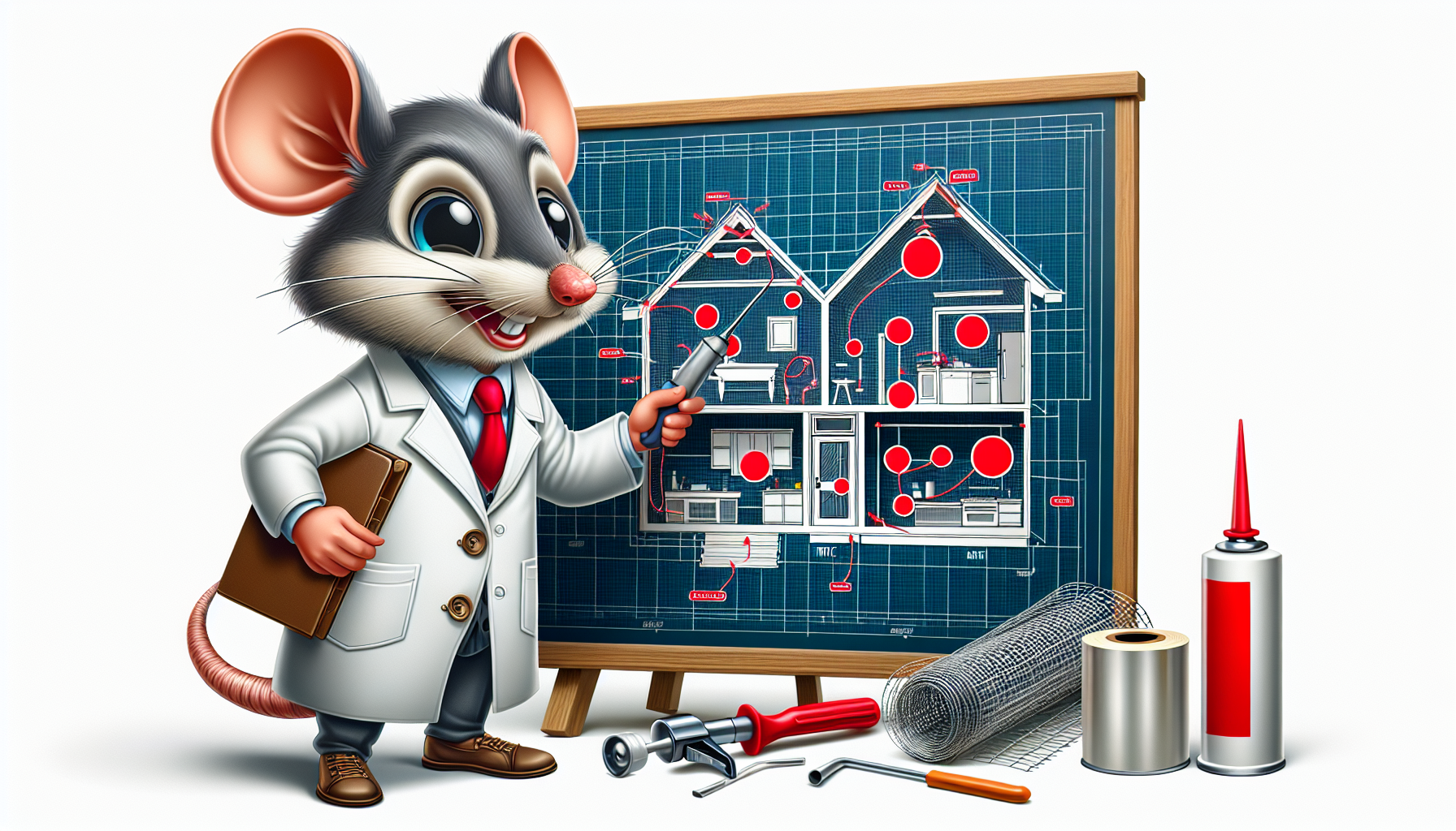 Rodent exclusion techniques for long-term control