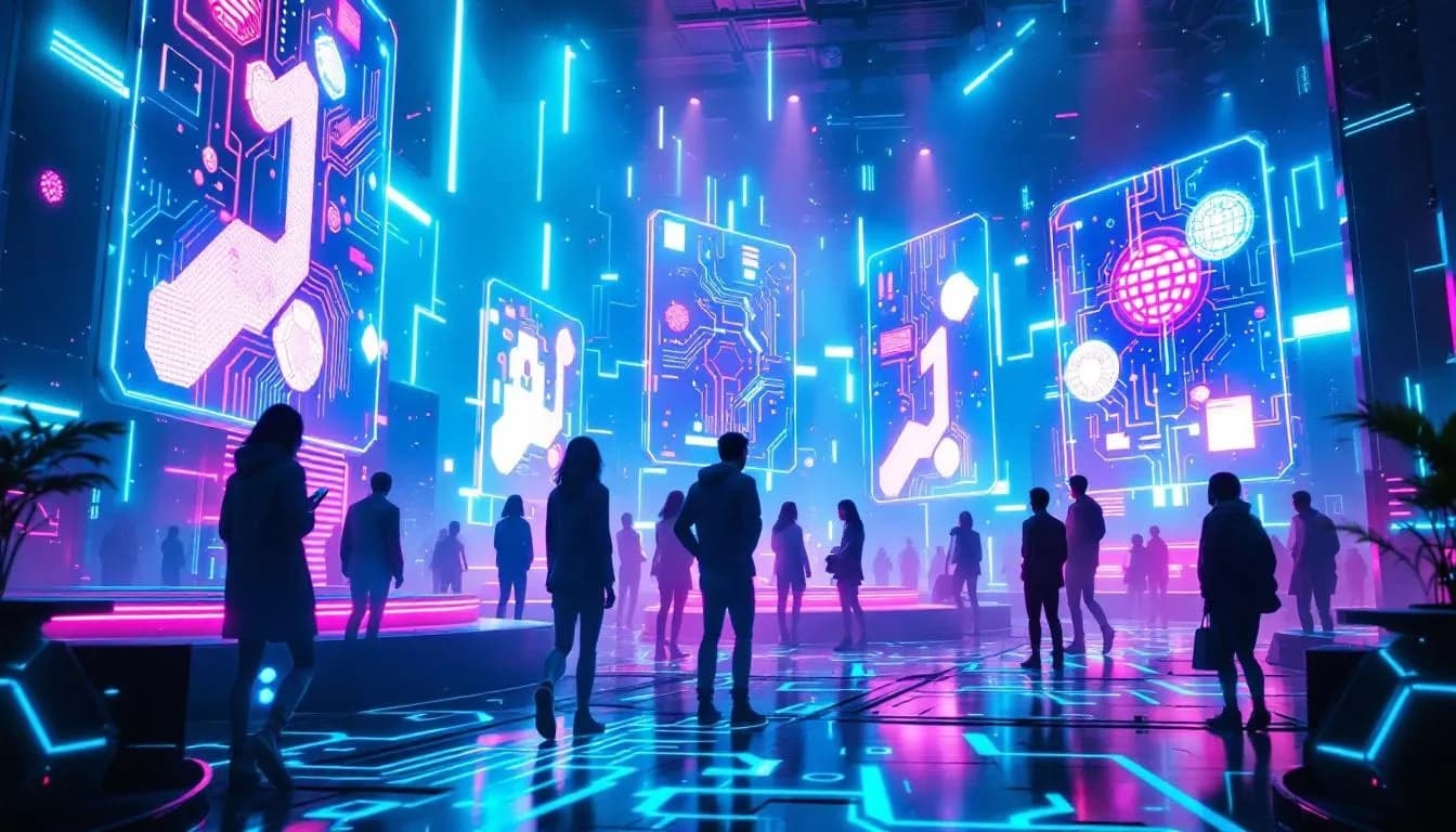 Die Zukunft der Metaverse-Konzerte mit innovativen Technologien.