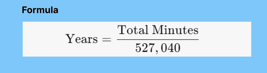 formula for leap tears