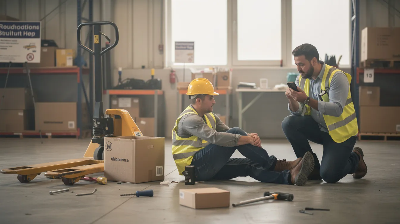 Worker's accident