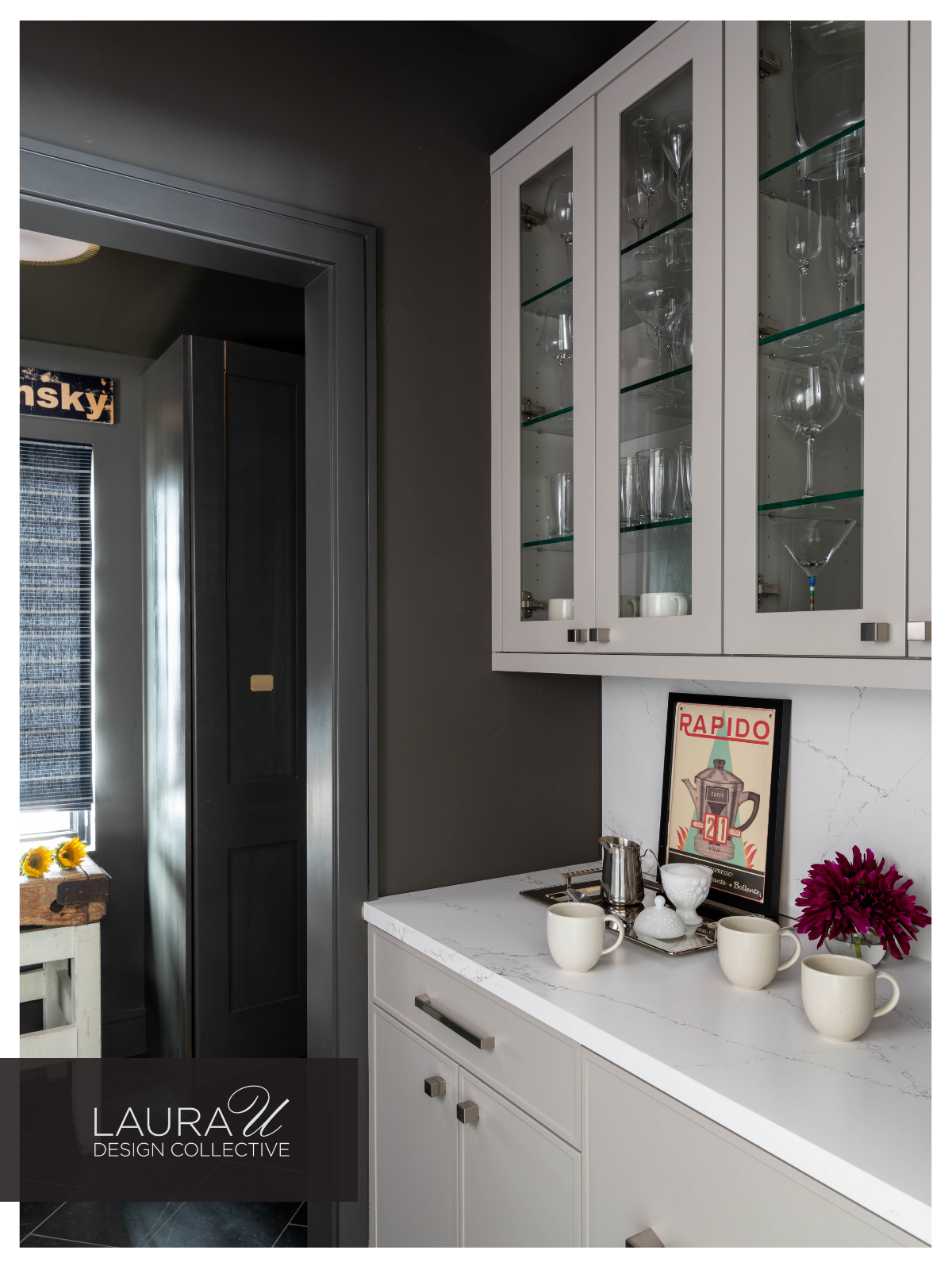 Mountain Lane Show House Butler's Pantry