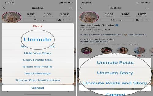 How to Unmute Someone's Story on Instagram
