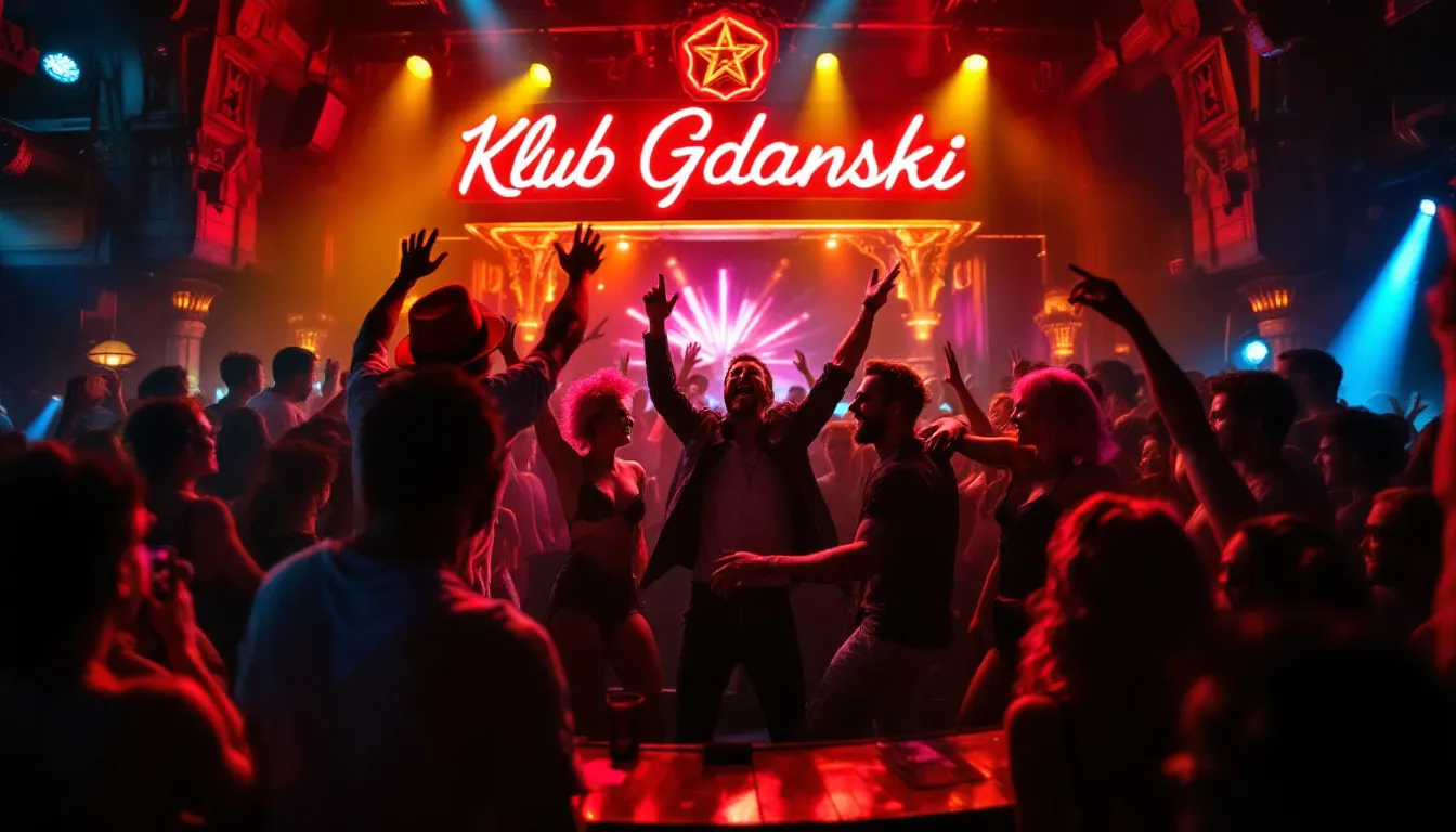 En livlig klubscene perfekt til herreture i Gdansk.