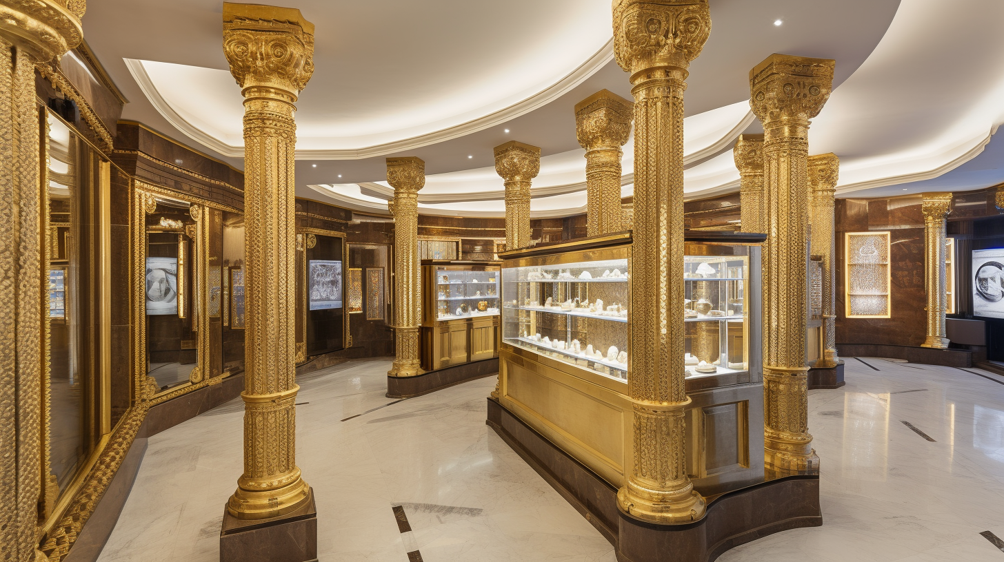 a gold vault