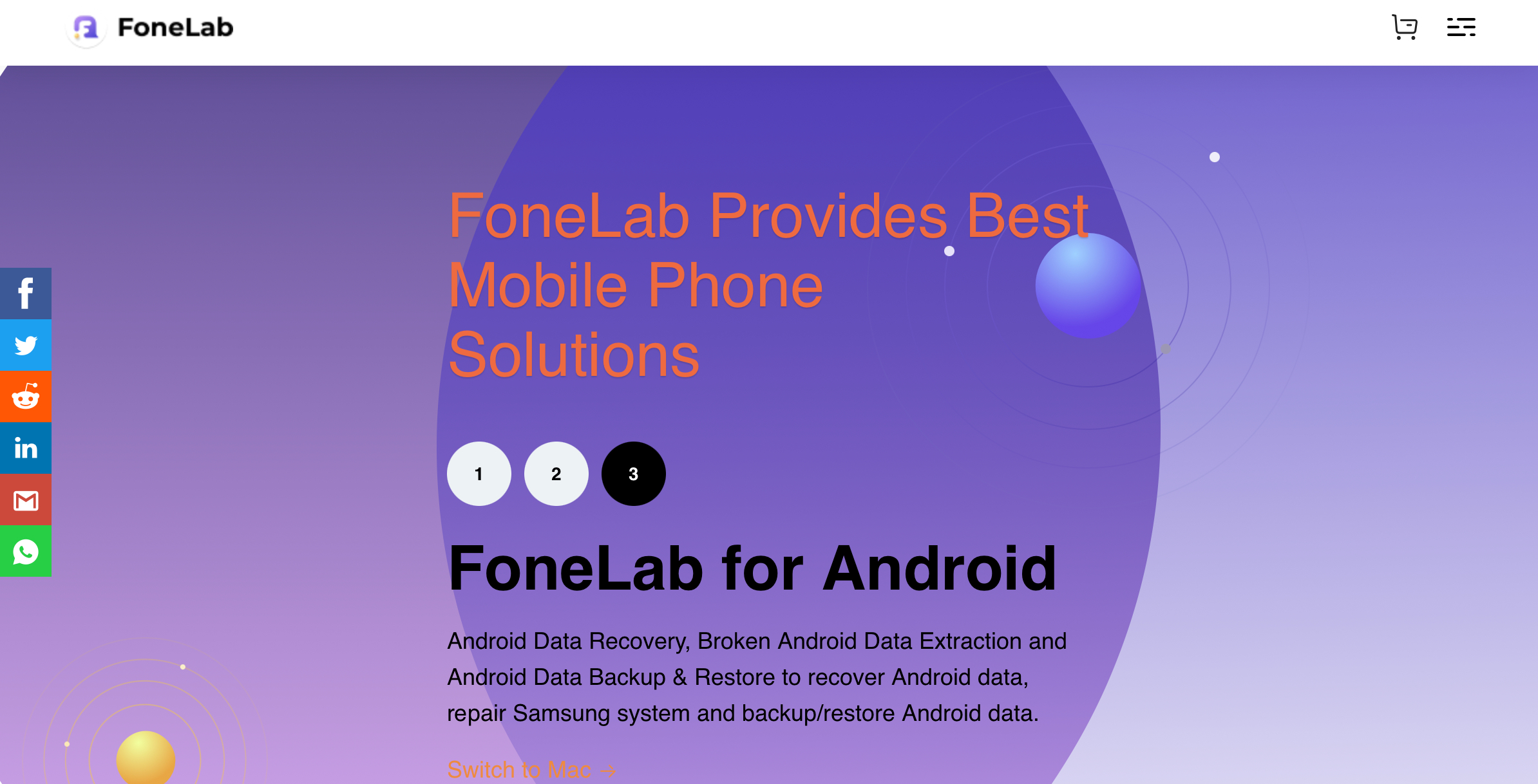 Remote.tools shows the home page of FoneLab to recover old messages of your Snapchat account