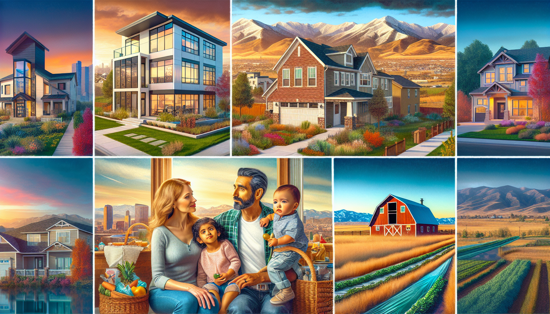 Diverse housing options in Arvada, CO
