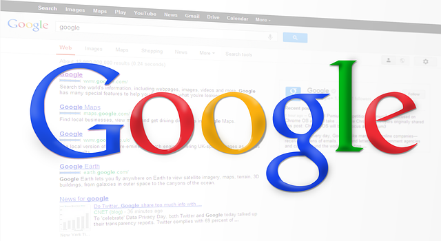Google showing first ten search results in user interface