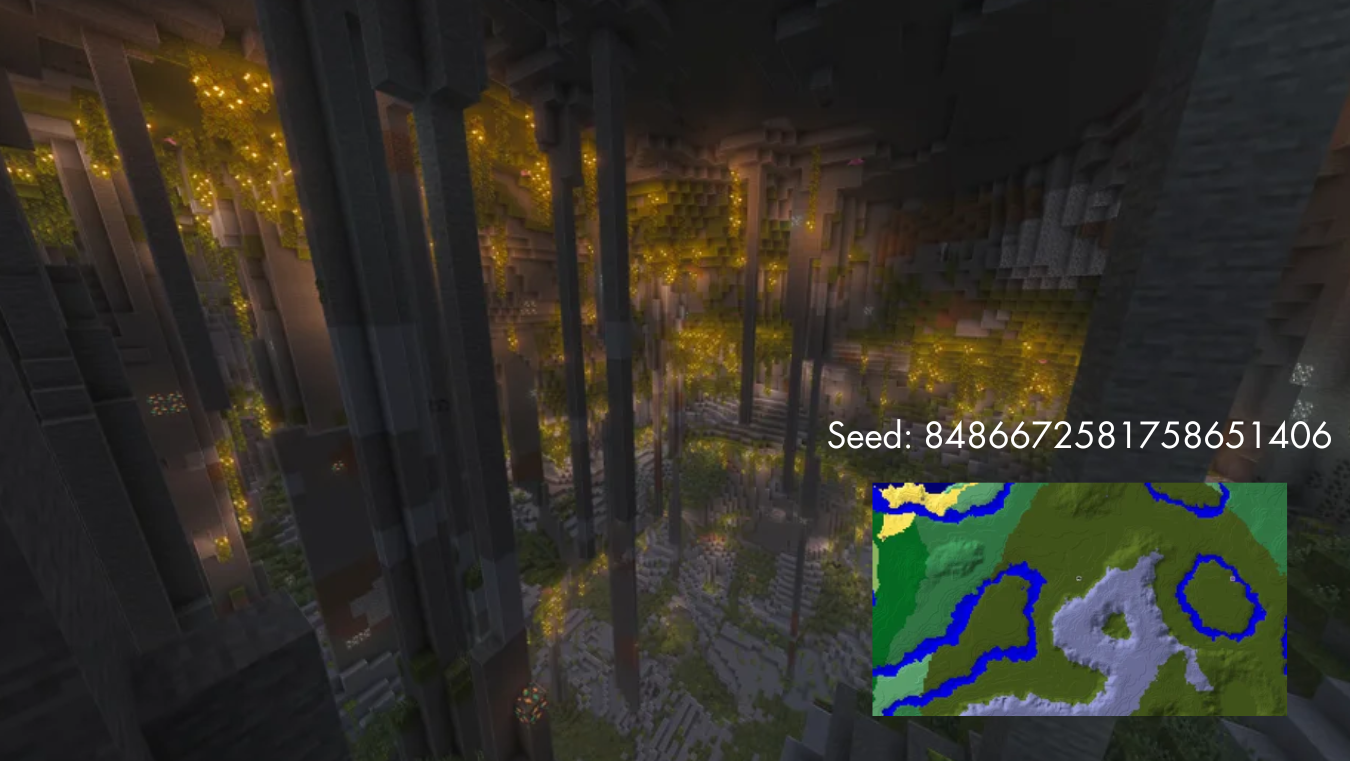 Minecraft Seed 8486672581758651406