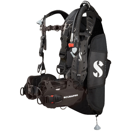 The Scubapro Hydros Pro is the perfect solution for divers that want both a day to day and a travel BCD in one. 