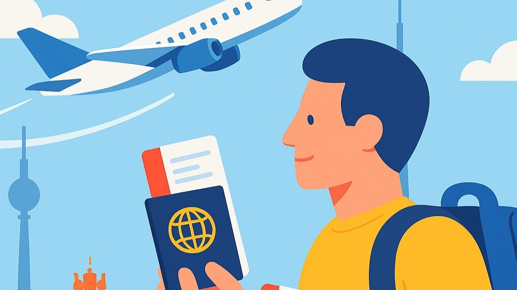 Step-by-step creation of dummy ticket for Germany flight reservation