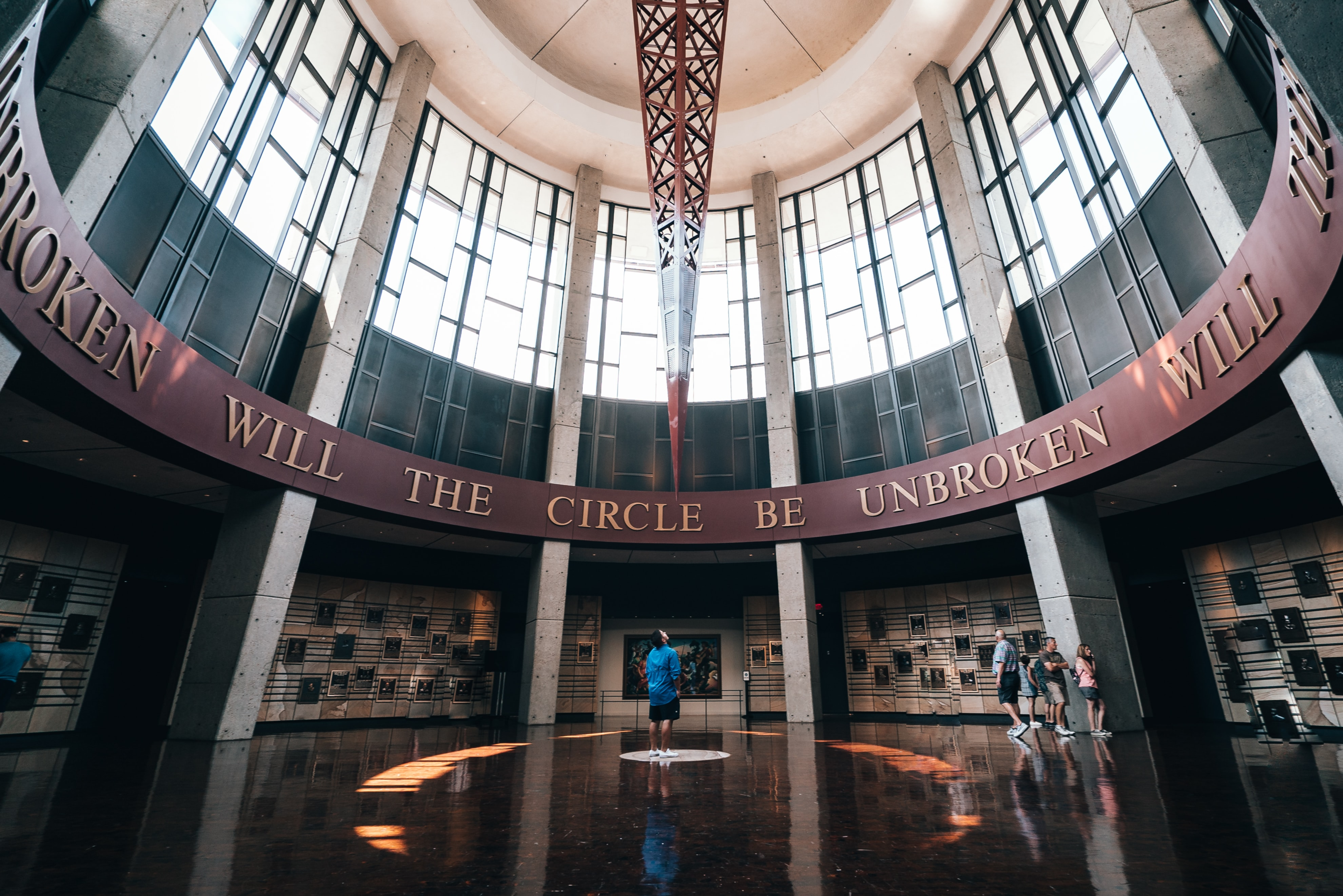 Interior view of the Country Music Hall of Fame and Museum In Nashville TN