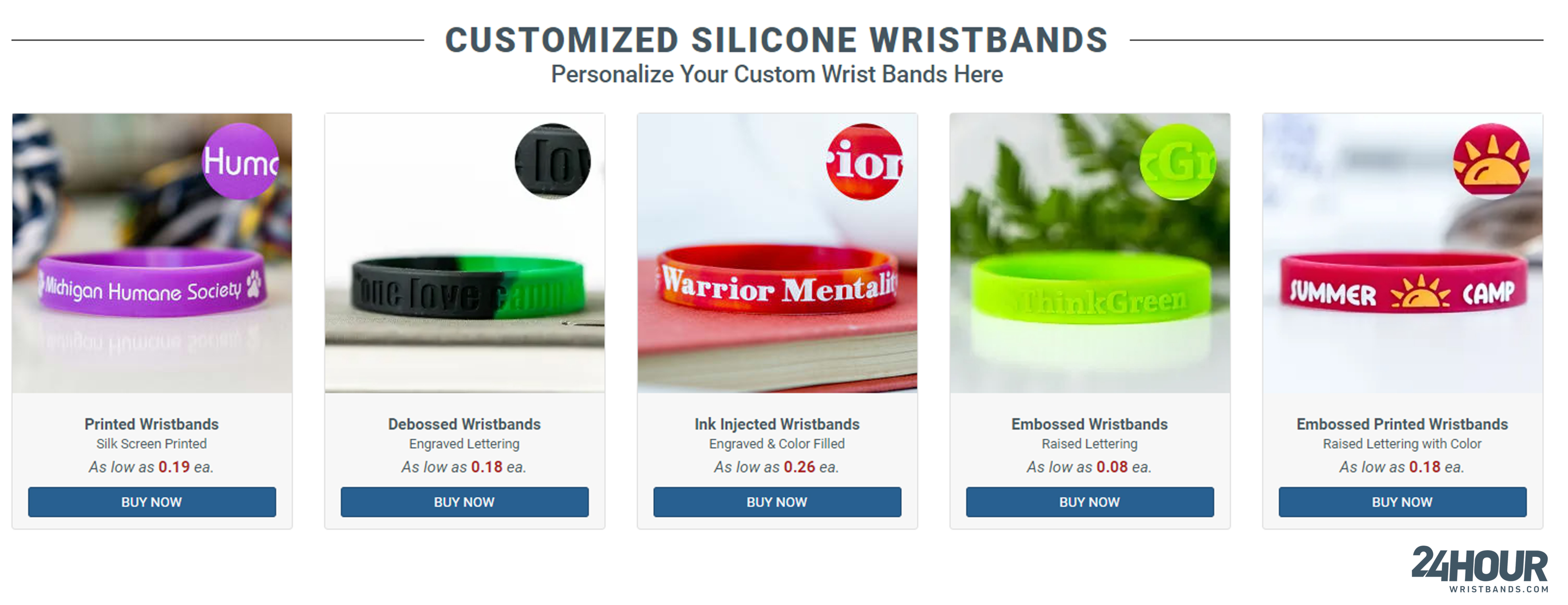 Silicone Wristbands