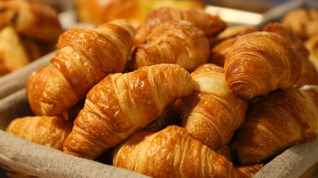 Dessert recipes like croissants are wonderful when paired with delicious French hot chocolate. 