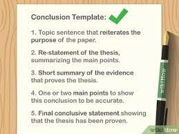 How to Write a Conclusion: 9 Steps (with Pictures) - wikiHow