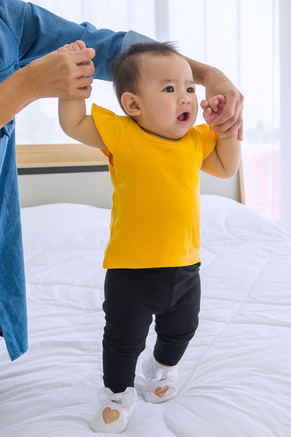 Baby learning to walk - Featured in What Are The Reasons For Delayed Walking In Babies