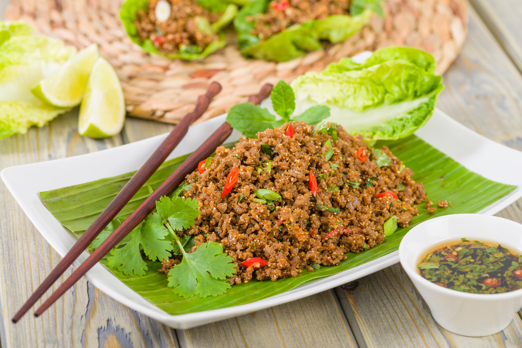 Gluten Free Larb - Available for Dine In or Pickup at KB Thai