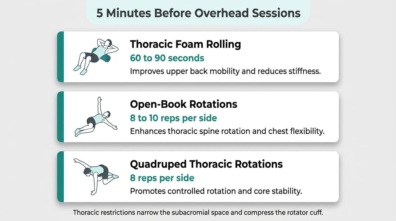 6. Build Thoracic Mobility to Free Up the Shoulder Complex