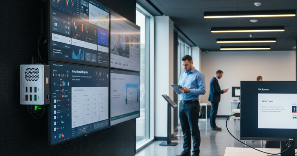 mini pc vs pc stick for digital signage use cases