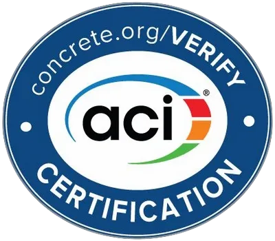 An image of the ACI Laboratories certification process flowchart