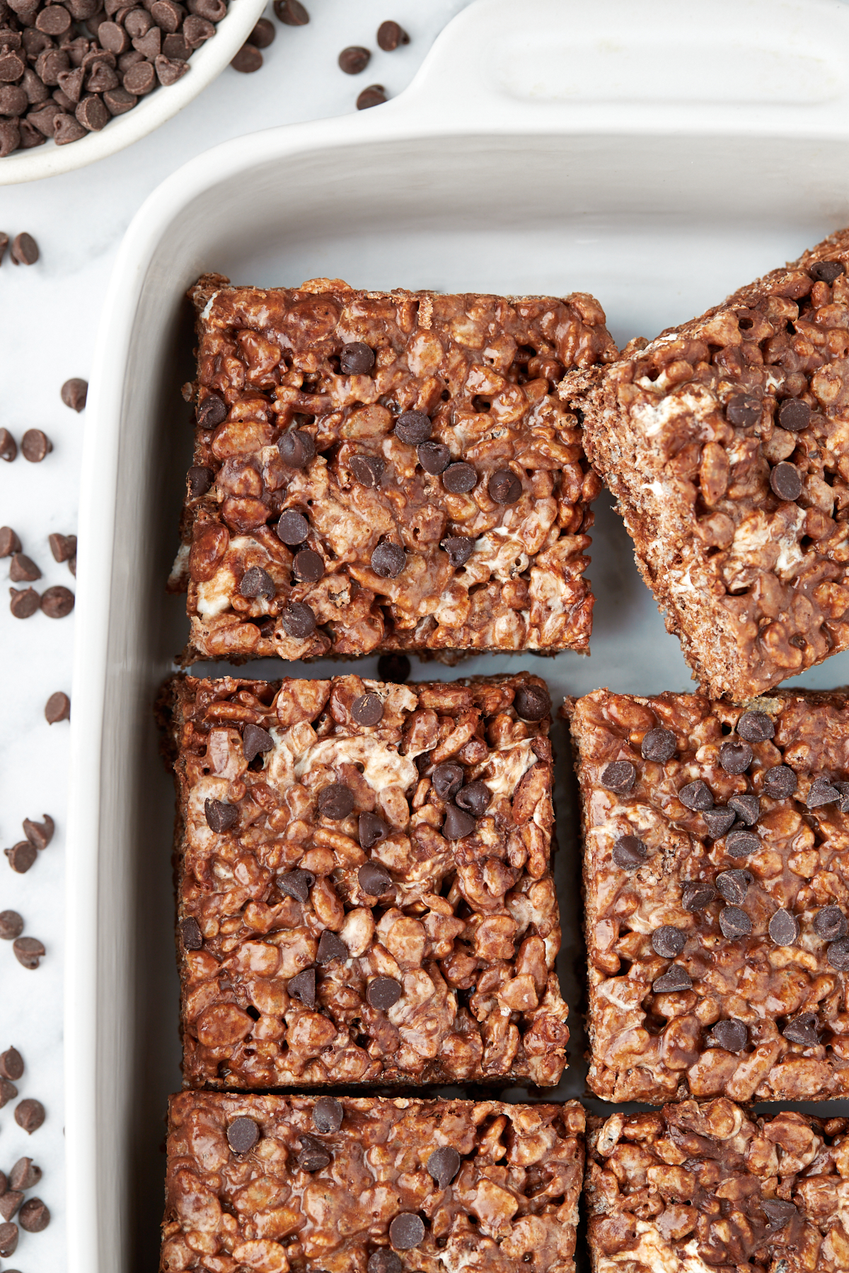 Kitchen Simmer: Spring Chocolate Chocolate Rice Krispies Treats‬