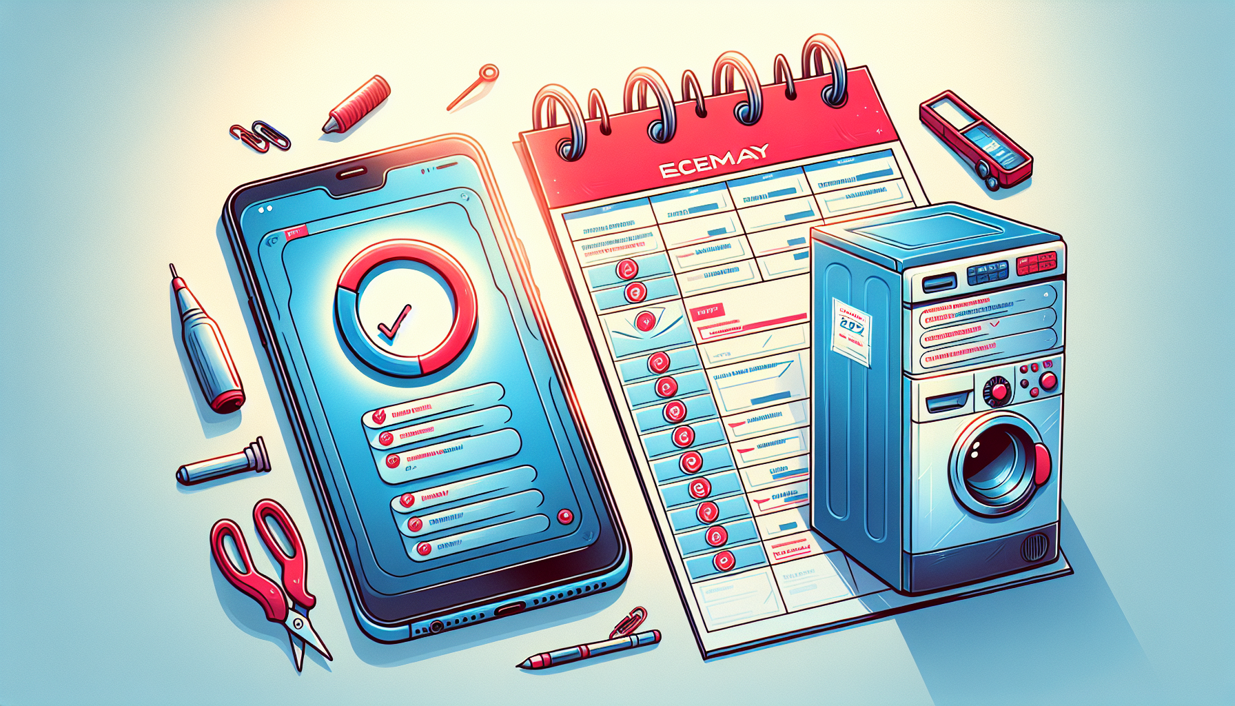 A calendar being marked for scheduling an appliance repair in Rapid City SD