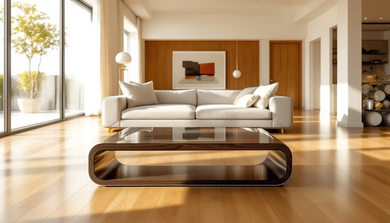 Choosing the right coffee table for your living room can enhance your living space.