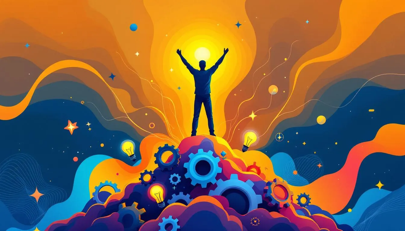 Innovation and creativity driving success in leadership.