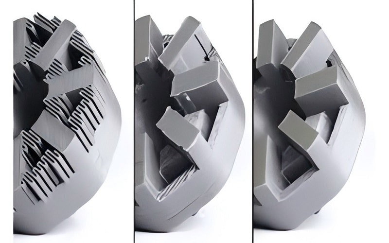 surface finish comparison between 3D printed parts and injection molded parts