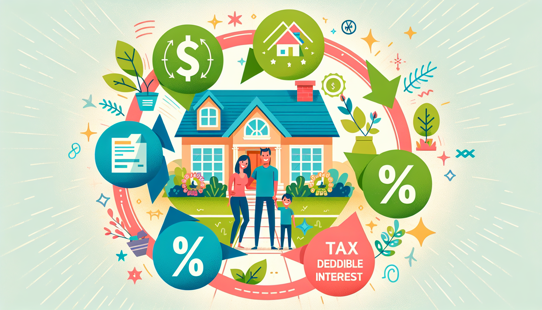 A visual representation of the key benefits of a HELOC, including flexibility and access to funds.