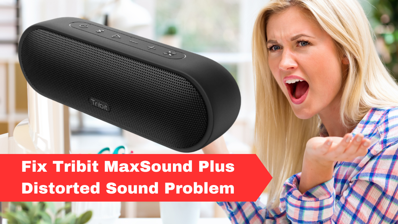 Why does my Tribit Bluetooth speaker sound distorted?