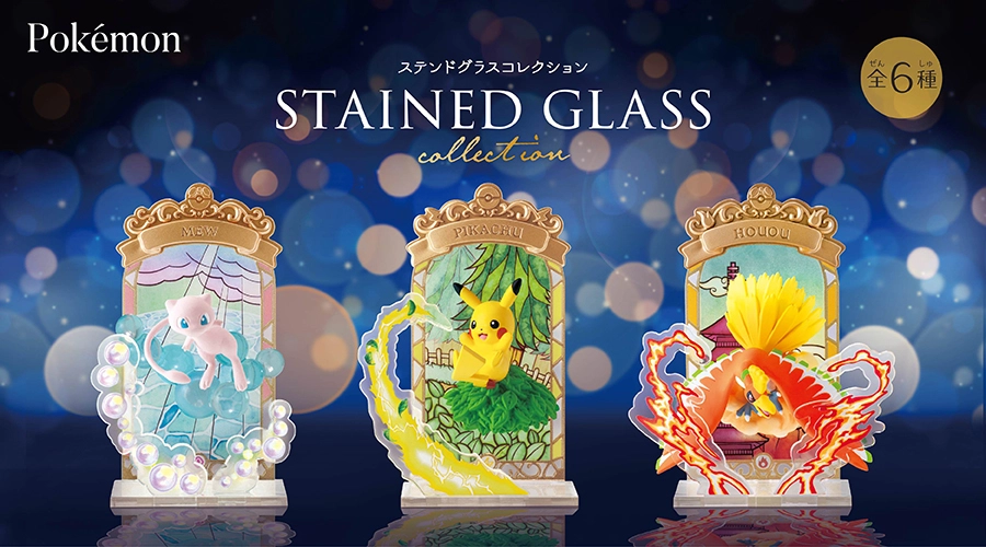 Pokemon Stained Glass Collection Blind Box