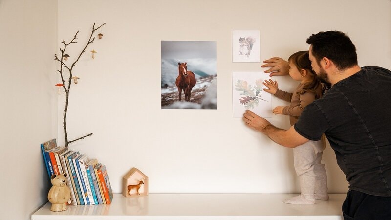 Holographic vinyl uses for home decor