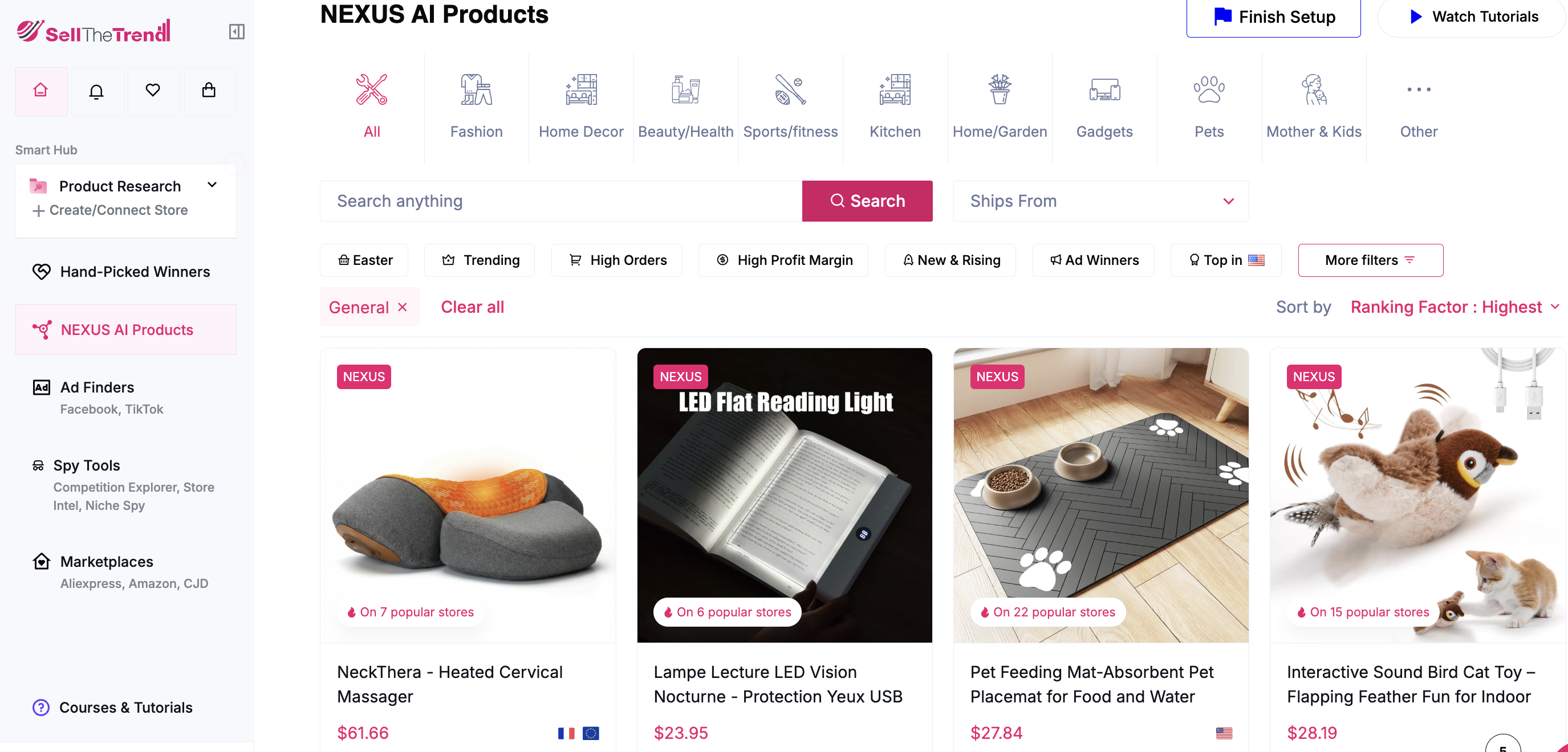 shopify niches - sellthetrend.com