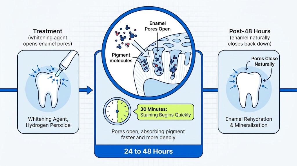 Why the First 48 Hours After Whitening Are the Riskiest