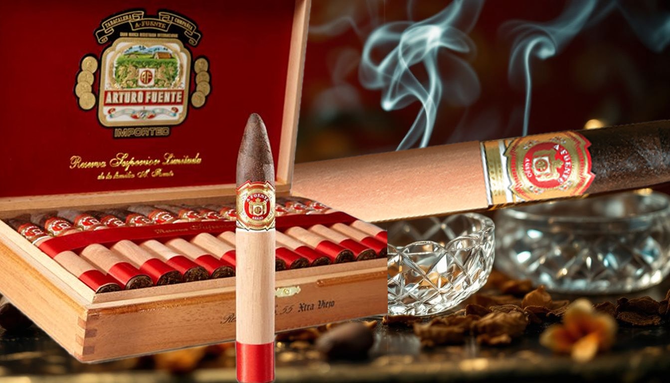 A cigar being smoked, revealing the rich flavors and smoking experience.