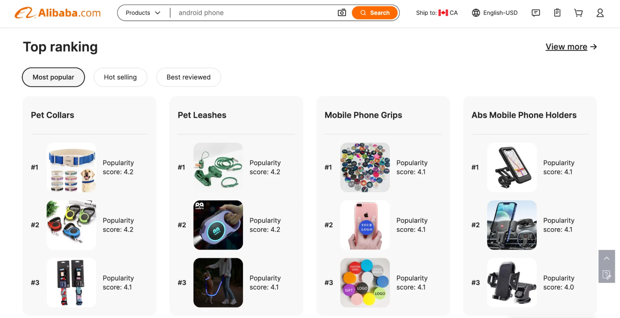 alibaba dropshipping - pick a profitable niche 